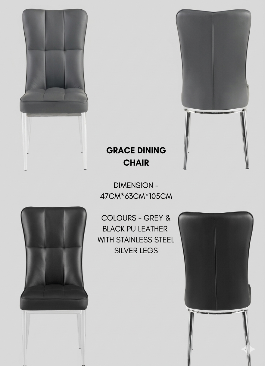 Grace PU Leather Dining Chair