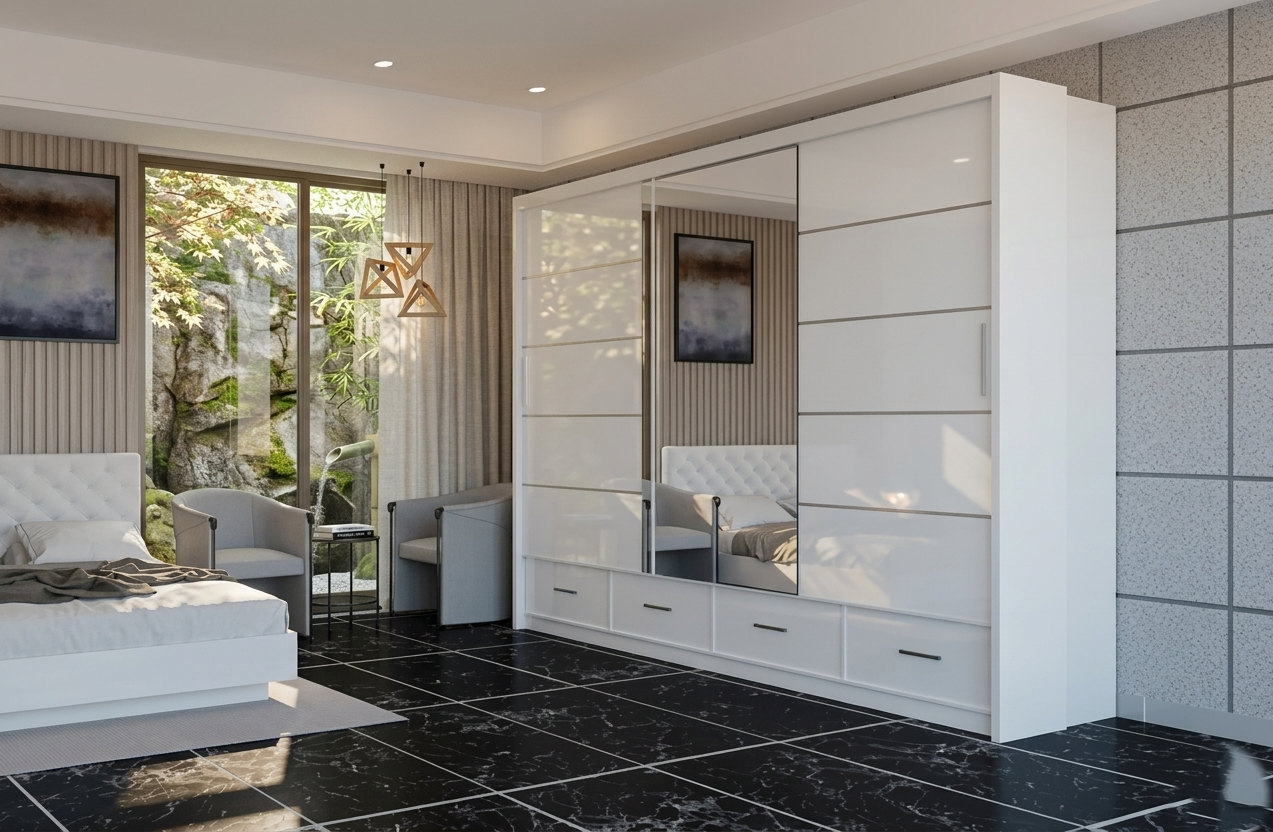 Sycylia 3 Door Wardrobe