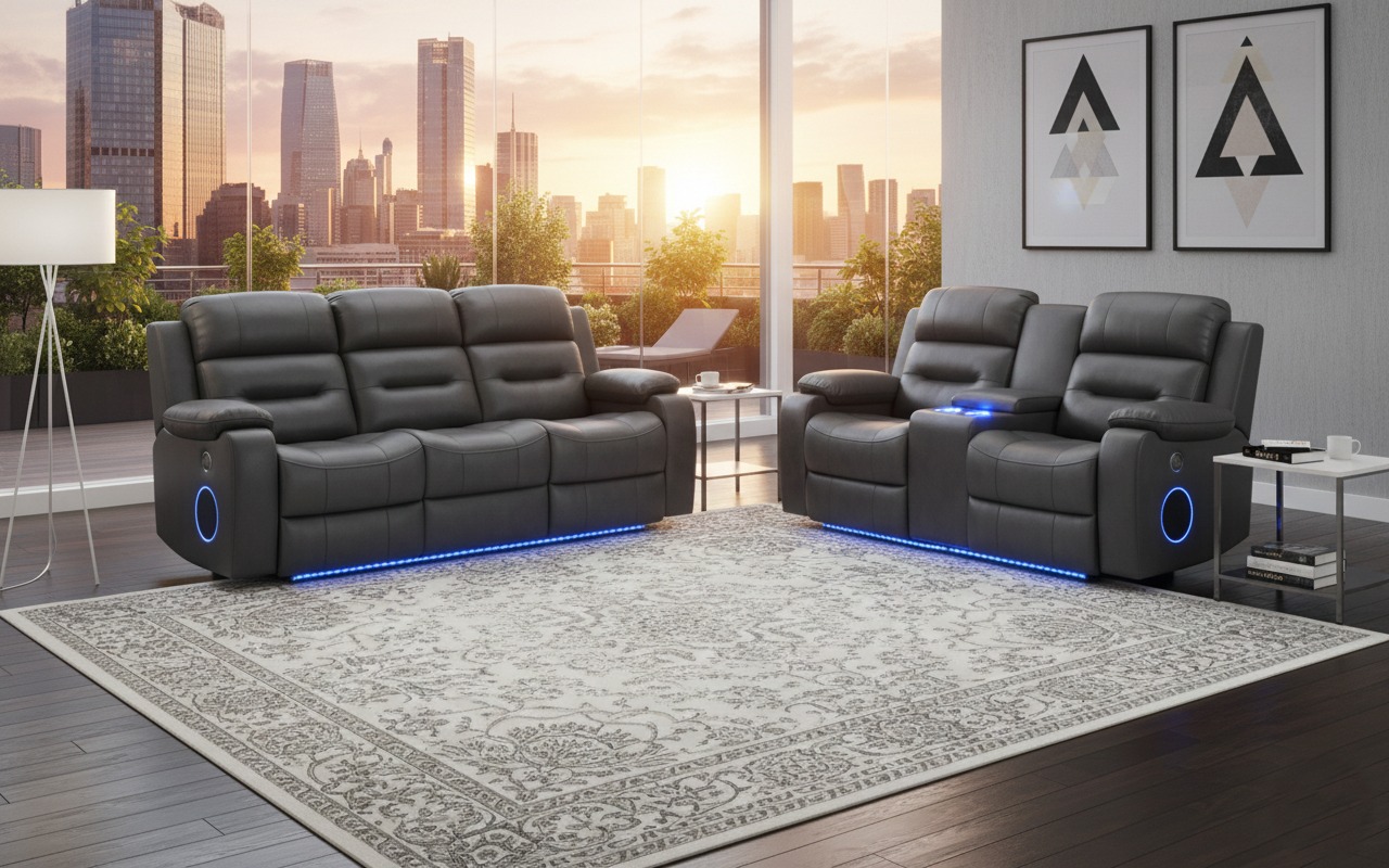 Bolero - 3+2 - Leather Recliners