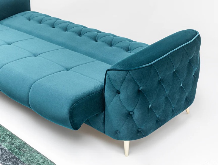 Petro Luxury Velvet Sofa Set – 3 Seater & 2 Seater