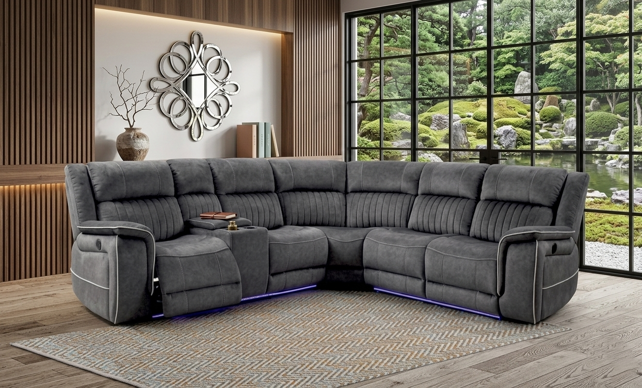 Hannah Corner Fabric Suite